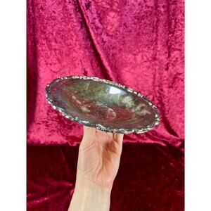 Vintage Home Decor - Silverplate Bowl – Tri-Footed Serving Dish by WM. A Rogers